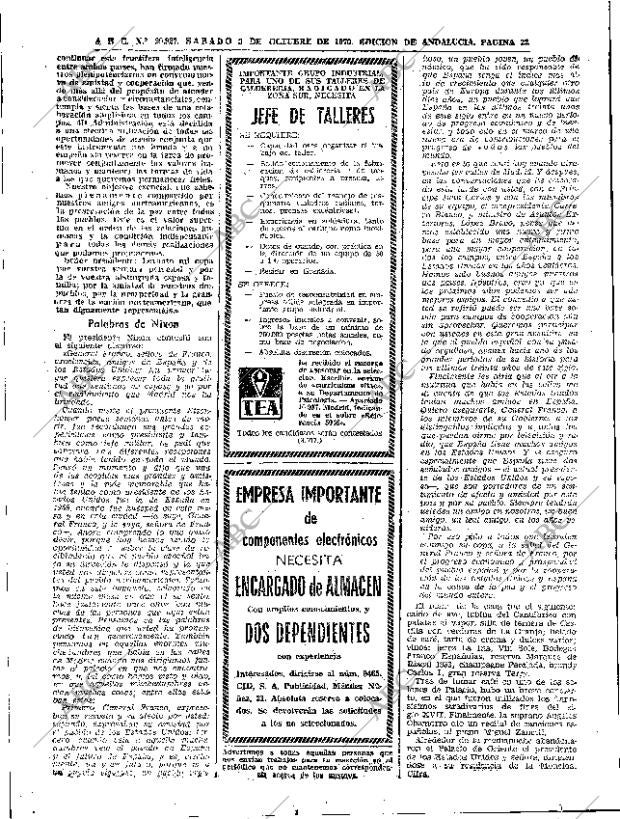 ABC SEVILLA 03-10-1970 página 22