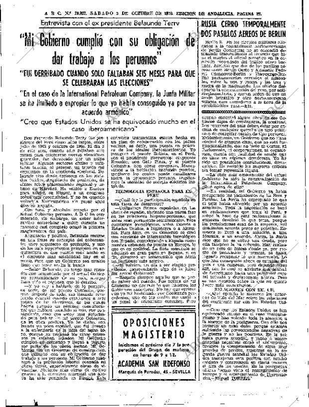 ABC SEVILLA 03-10-1970 página 27