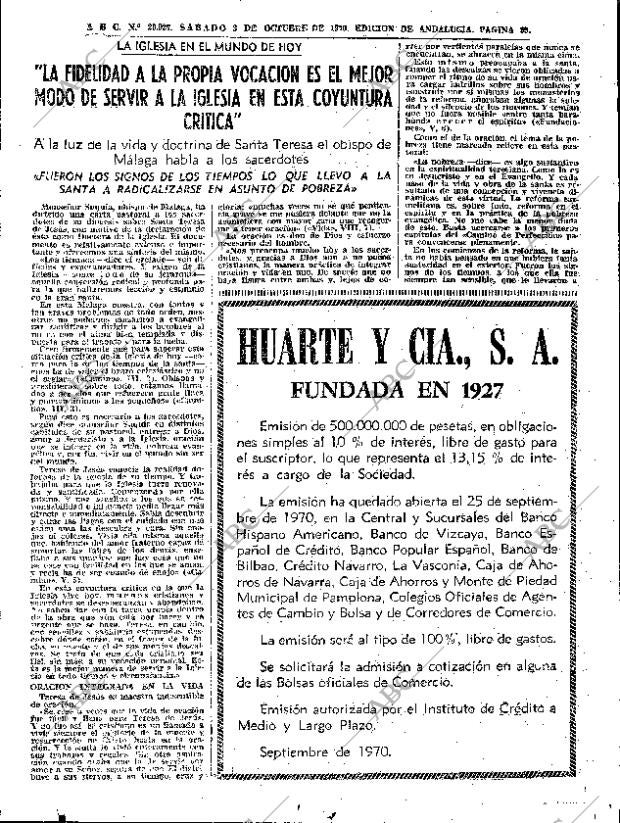 ABC SEVILLA 03-10-1970 página 29
