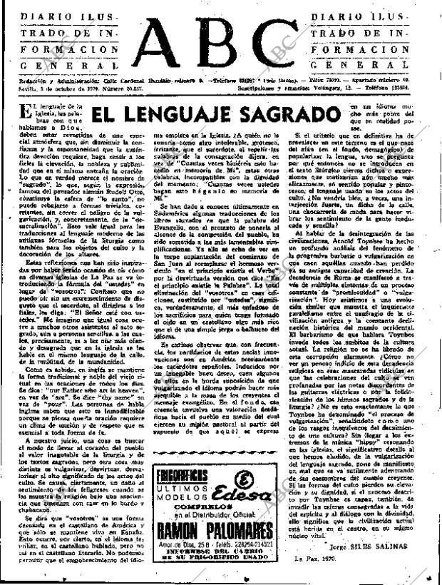 ABC SEVILLA 03-10-1970 página 3