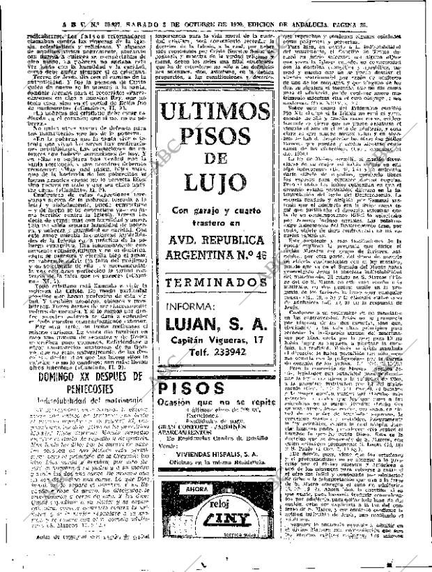 ABC SEVILLA 03-10-1970 página 30