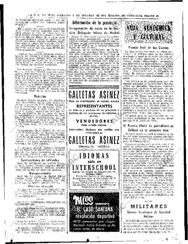 ABC SEVILLA 03-10-1970 página 40