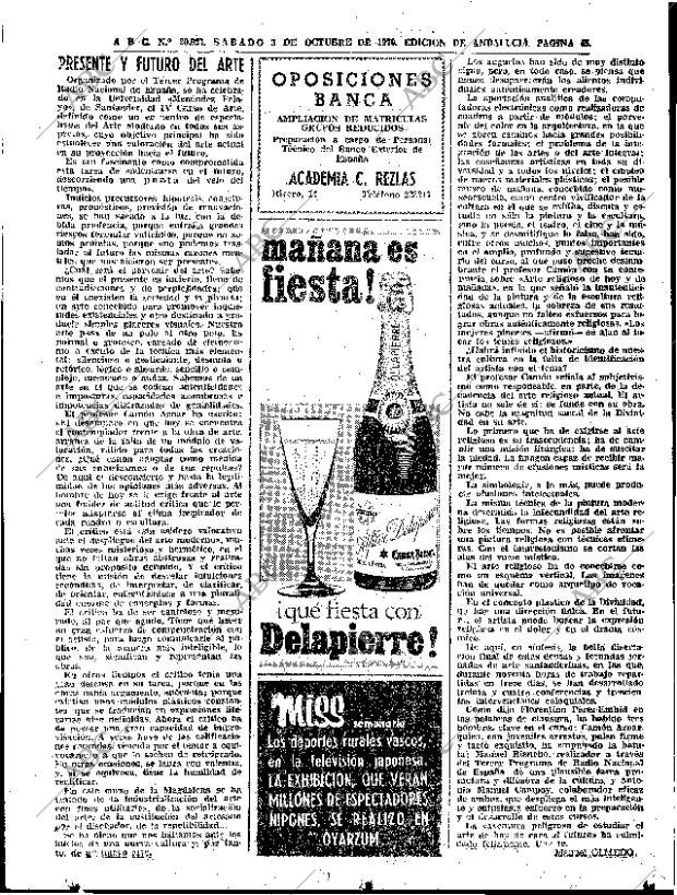 ABC SEVILLA 03-10-1970 página 45