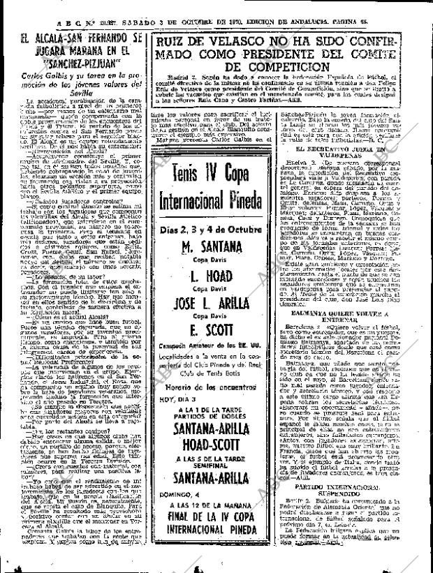 ABC SEVILLA 03-10-1970 página 48