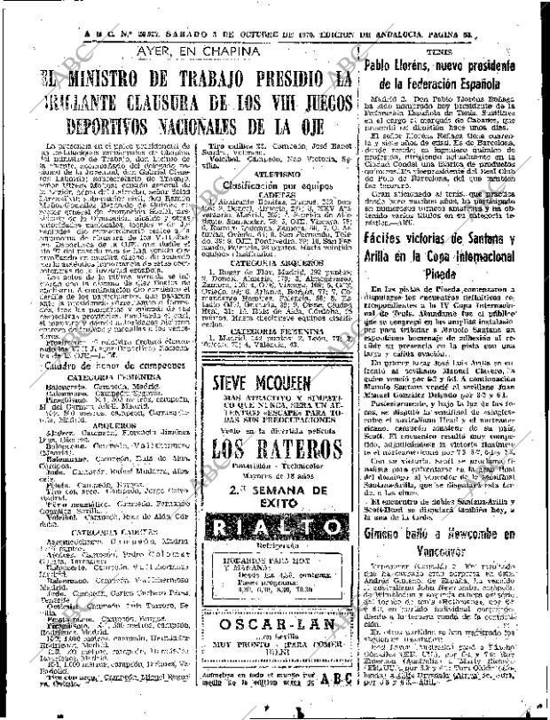ABC SEVILLA 03-10-1970 página 53