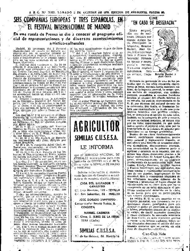 ABC SEVILLA 03-10-1970 página 55