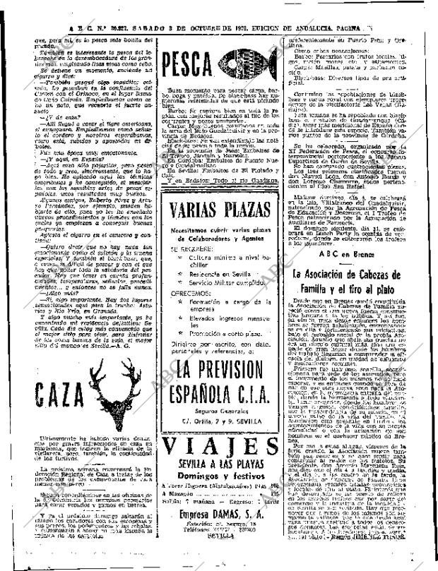 ABC SEVILLA 03-10-1970 página 66