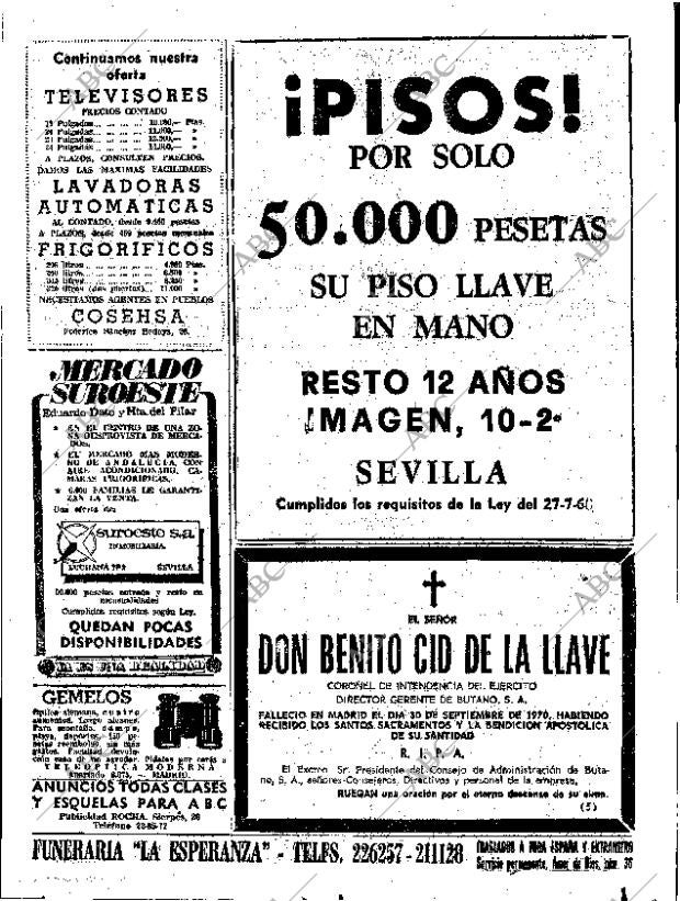 ABC SEVILLA 03-10-1970 página 77