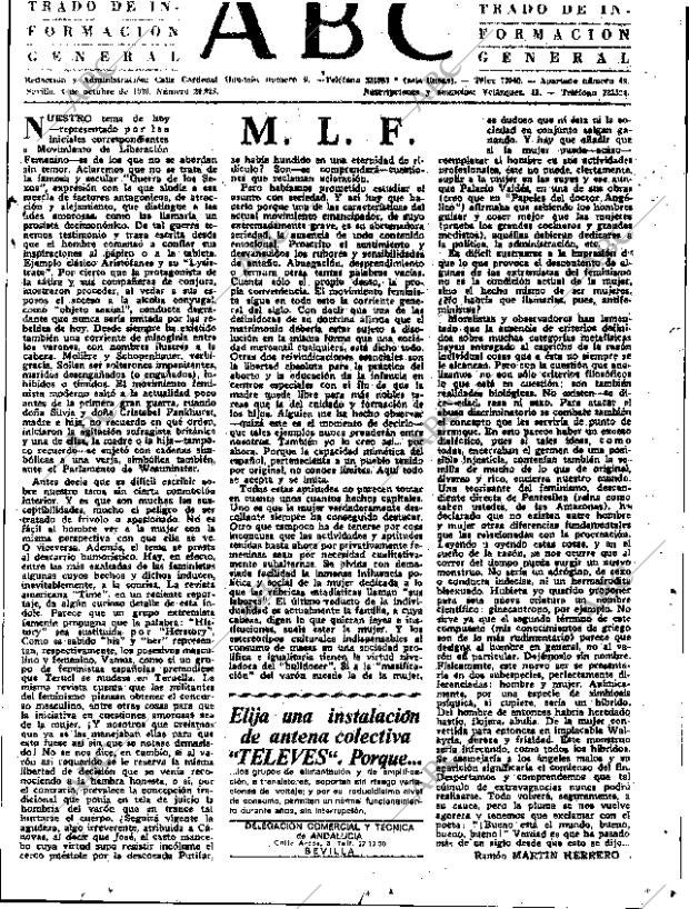 ABC SEVILLA 04-10-1970 página 3