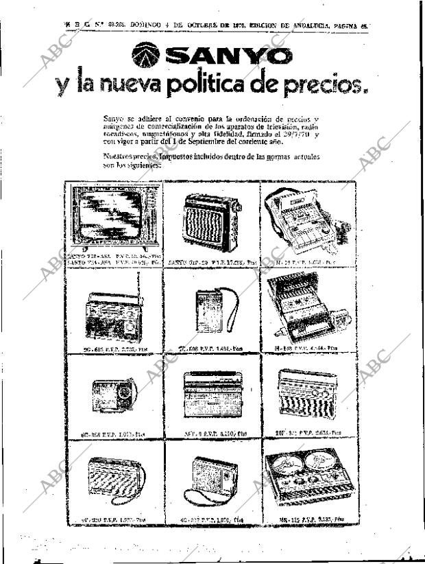 ABC SEVILLA 04-10-1970 página 44