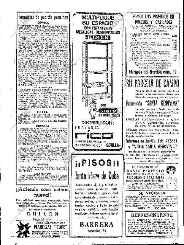 ABC SEVILLA 04-10-1970 página 74