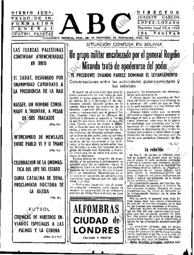 ABC SEVILLA 06-10-1970 página 31