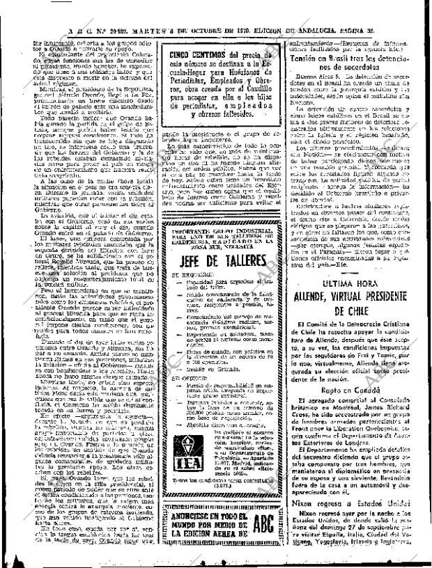 ABC SEVILLA 06-10-1970 página 32