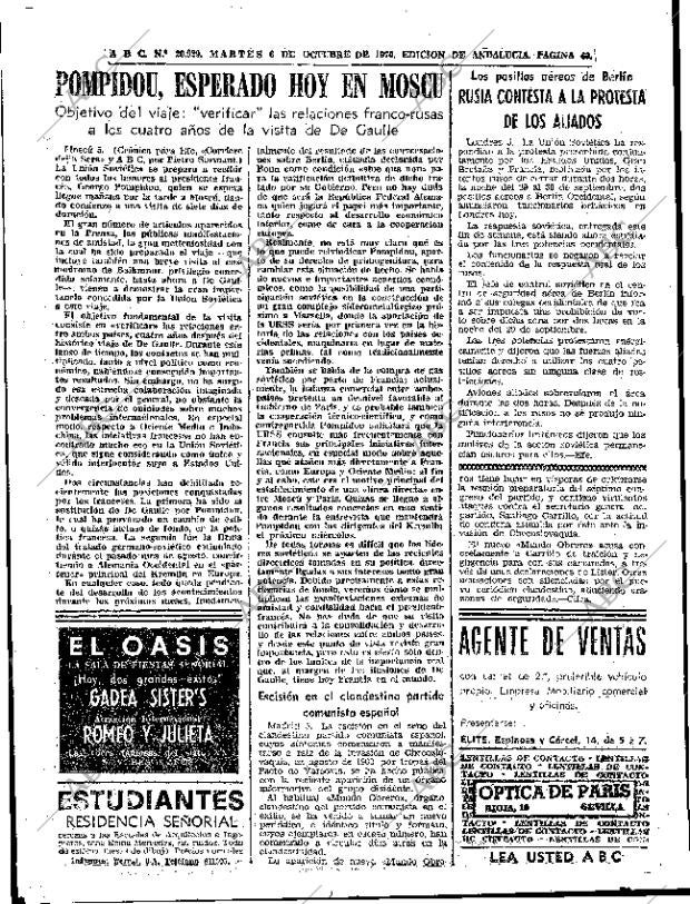 ABC SEVILLA 06-10-1970 página 40