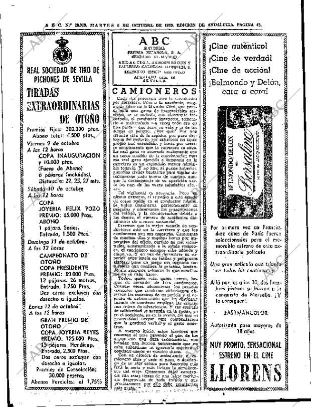 ABC SEVILLA 06-10-1970 página 42