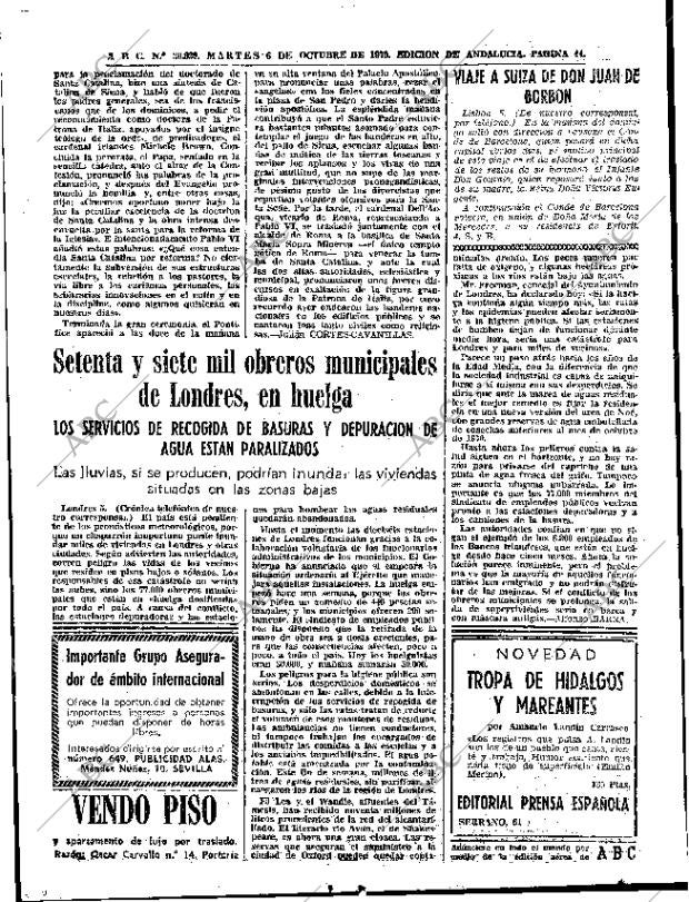 ABC SEVILLA 06-10-1970 página 44