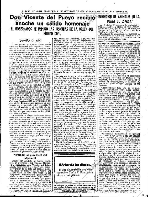 ABC SEVILLA 06-10-1970 página 49