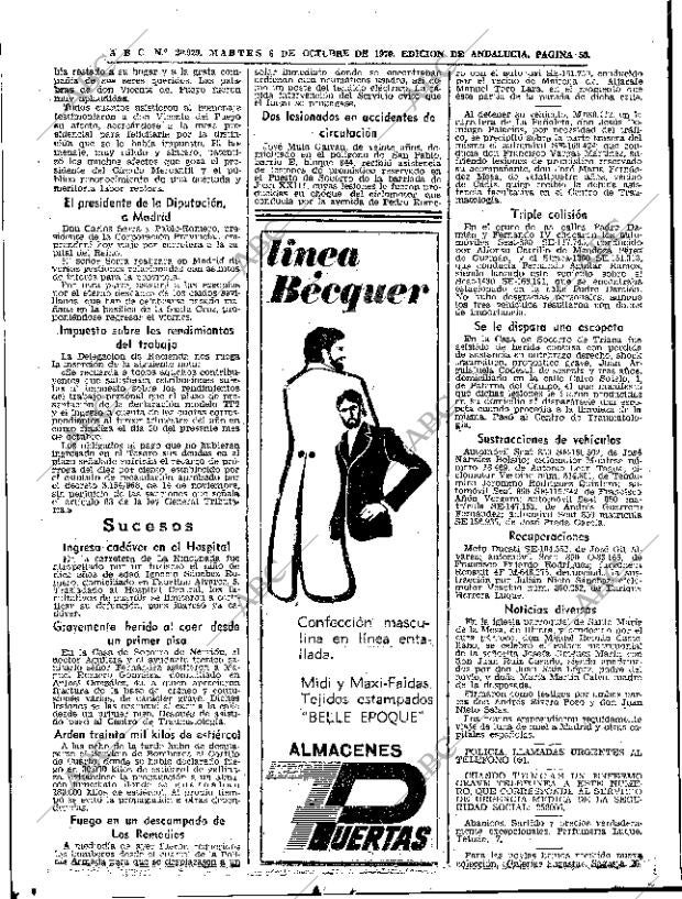 ABC SEVILLA 06-10-1970 página 50