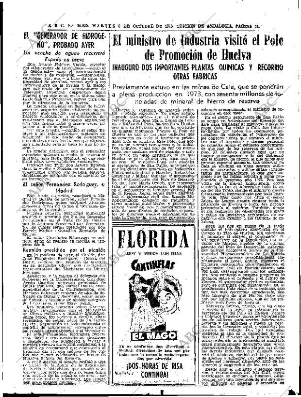 ABC SEVILLA 06-10-1970 página 51