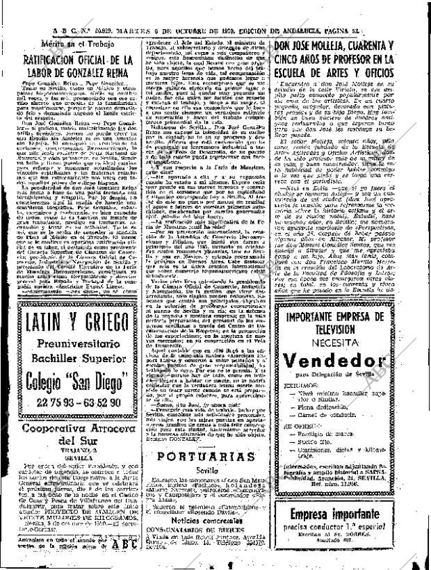 ABC SEVILLA 06-10-1970 página 53