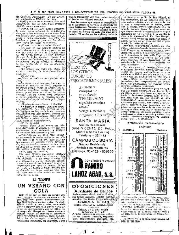 ABC SEVILLA 06-10-1970 página 54