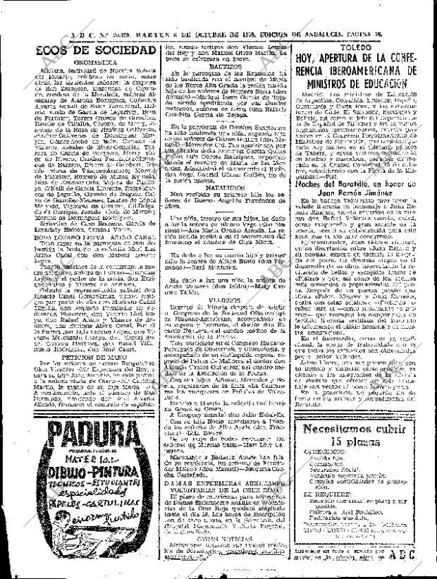 ABC SEVILLA 06-10-1970 página 56