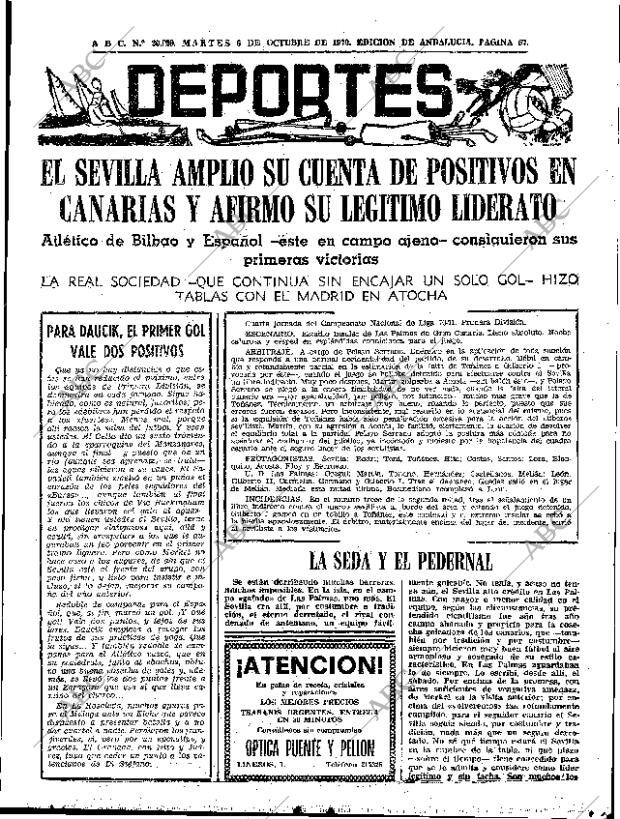ABC SEVILLA 06-10-1970 página 57