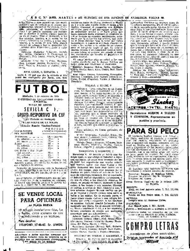 ABC SEVILLA 06-10-1970 página 60