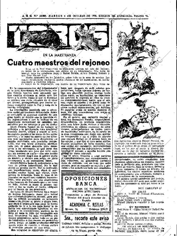 ABC SEVILLA 06-10-1970 página 71