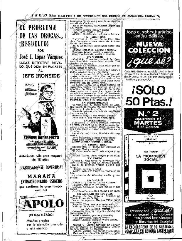 ABC SEVILLA 06-10-1970 página 72
