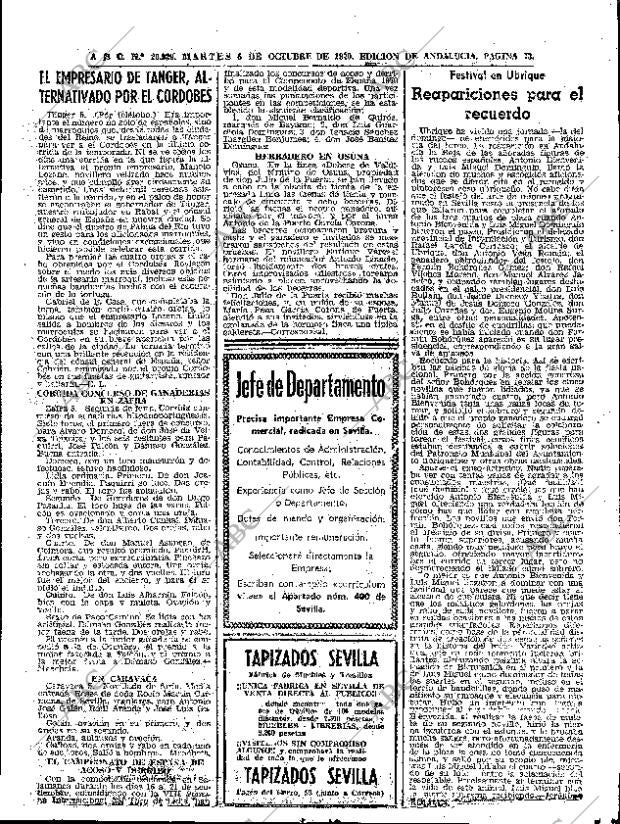 ABC SEVILLA 06-10-1970 página 73