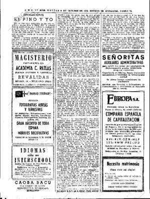 ABC SEVILLA 06-10-1970 página 74