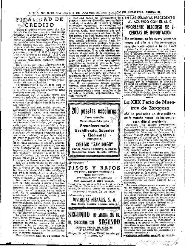 ABC SEVILLA 06-10-1970 página 81