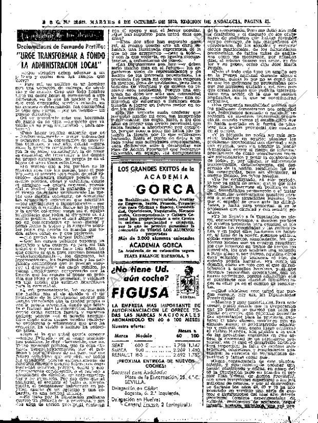 ABC SEVILLA 06-10-1970 página 85