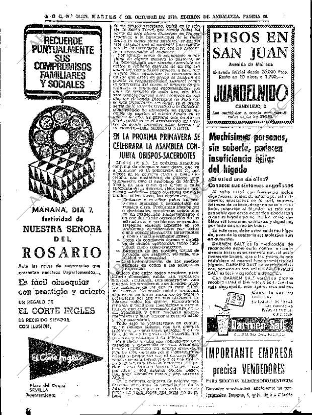 ABC SEVILLA 06-10-1970 página 90