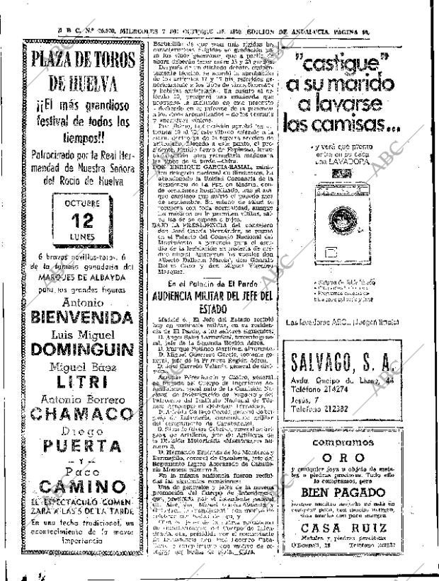 ABC SEVILLA 07-10-1970 página 40