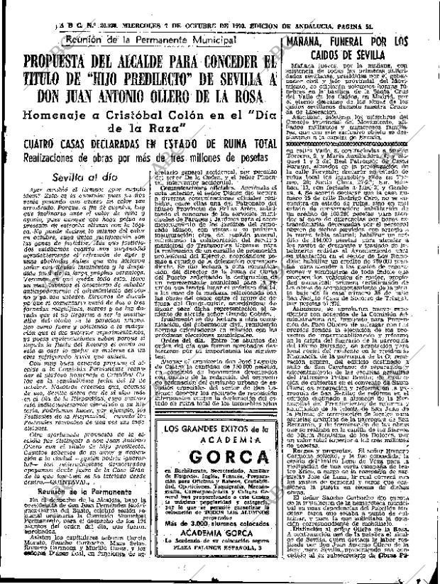 ABC SEVILLA 07-10-1970 página 51