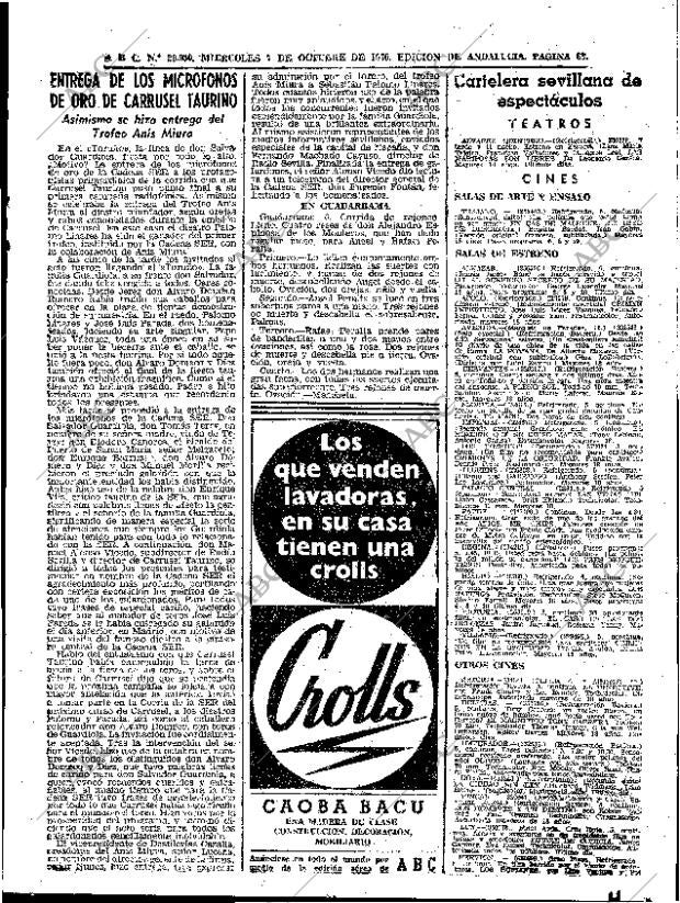 ABC SEVILLA 07-10-1970 página 63