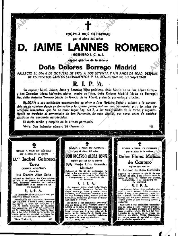 ABC SEVILLA 07-10-1970 página 77