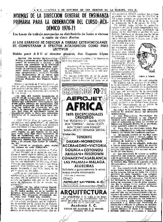 ABC MADRID 08-10-1970 página 31