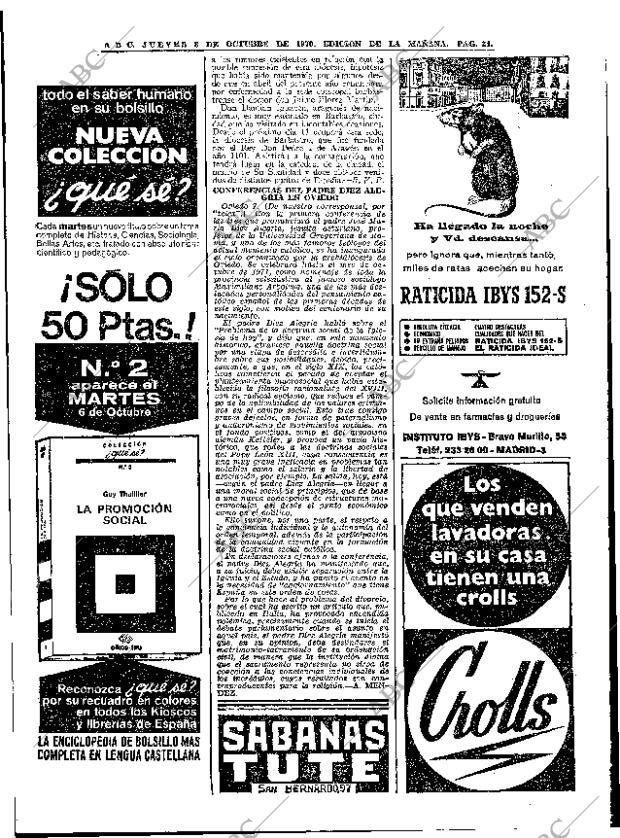 ABC MADRID 08-10-1970 página 34