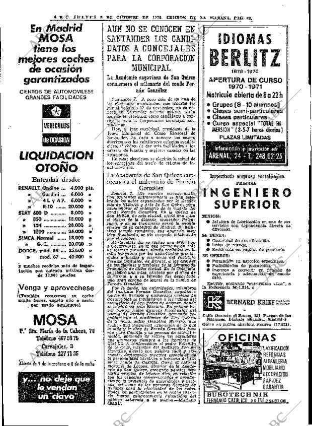 ABC MADRID 08-10-1970 página 42