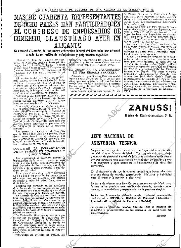ABC MADRID 08-10-1970 página 43