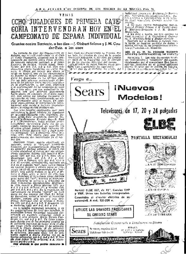 ABC MADRID 08-10-1970 página 71