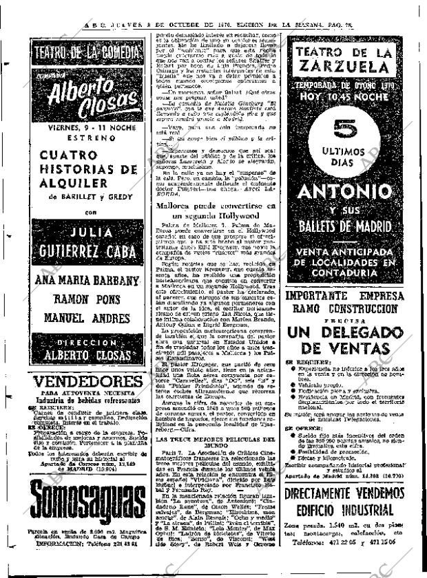 ABC MADRID 08-10-1970 página 78