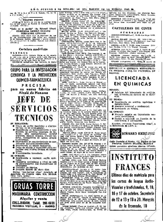 ABC MADRID 08-10-1970 página 80