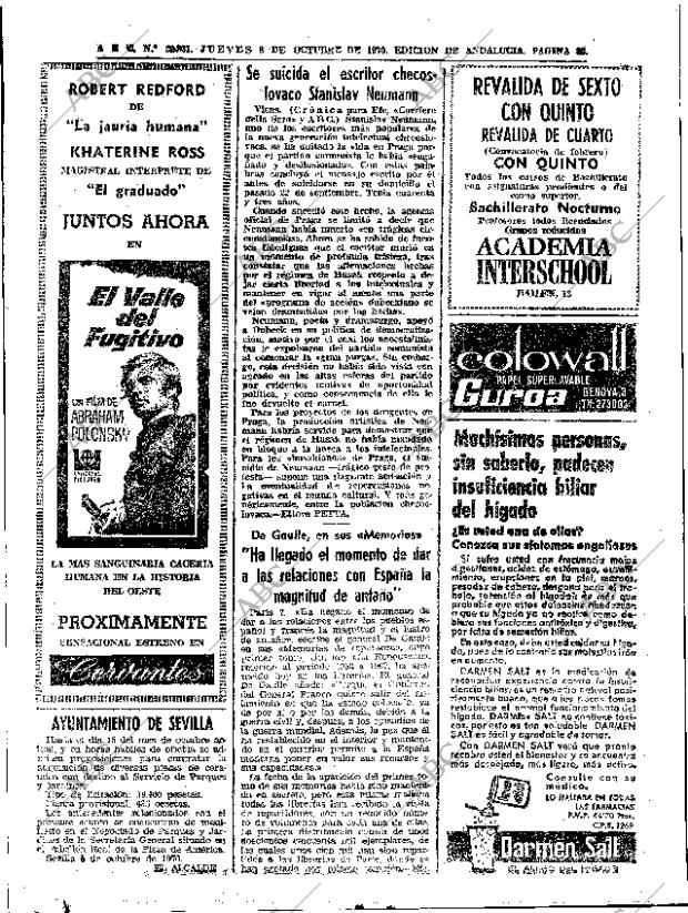 ABC SEVILLA 08-10-1970 página 38