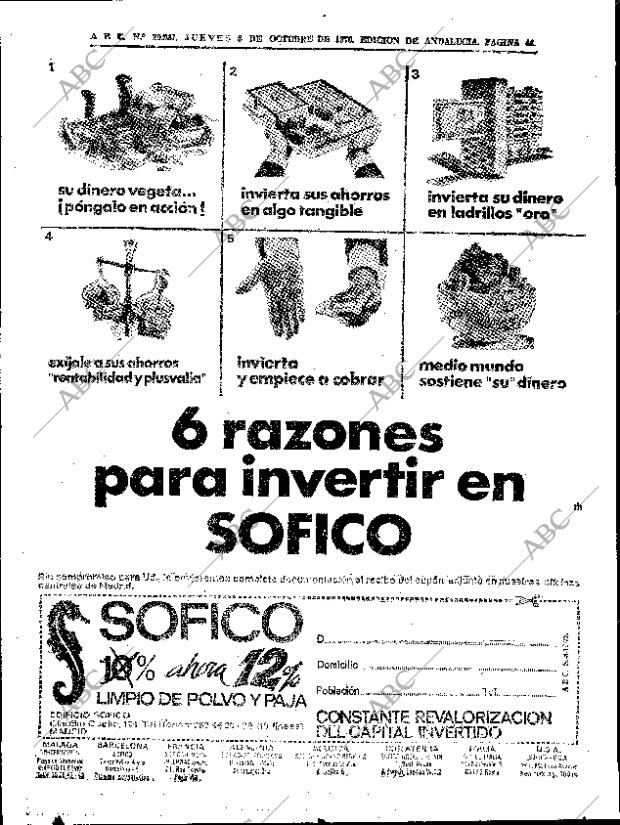 ABC SEVILLA 08-10-1970 página 44