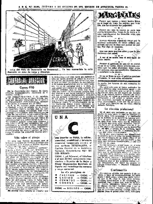 ABC SEVILLA 08-10-1970 página 47
