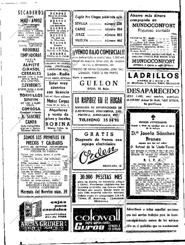 ABC SEVILLA 08-10-1970 página 74